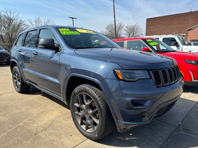 Used 2021 Jeep Grand Cherokee 80th Edition with VIN 1C4RJFBG4MC526850 for sale in Parkersburg, WV