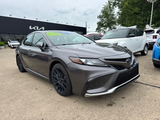 Used 2021 Toyota Camry XSE with VIN 4T1K61BK8MU045564 for sale in Parkersburg, WV