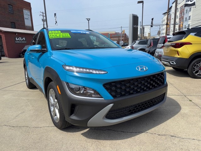 Used 2023 Hyundai Kona SEL with VIN KM8K3CAB2PU006754 for sale in Parkersburg, WV
