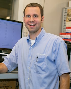 Staff member Ethan Bauman from 95285b84b305