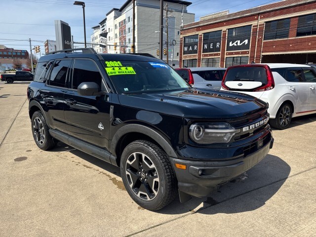 Used 2021 Ford Bronco Sport Outer Banks with VIN 3FMCR9C68MRB35607 for sale in Parkersburg, WV