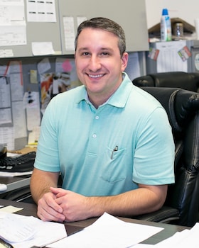 Staff member Wes Cox from f813a6137032