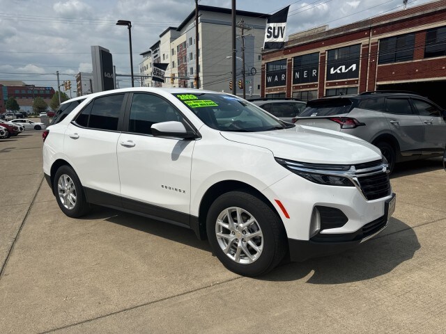 Used 2023 Chevrolet Equinox LT with VIN 3GNAXUEG3PS151020 for sale in Parkersburg, WV