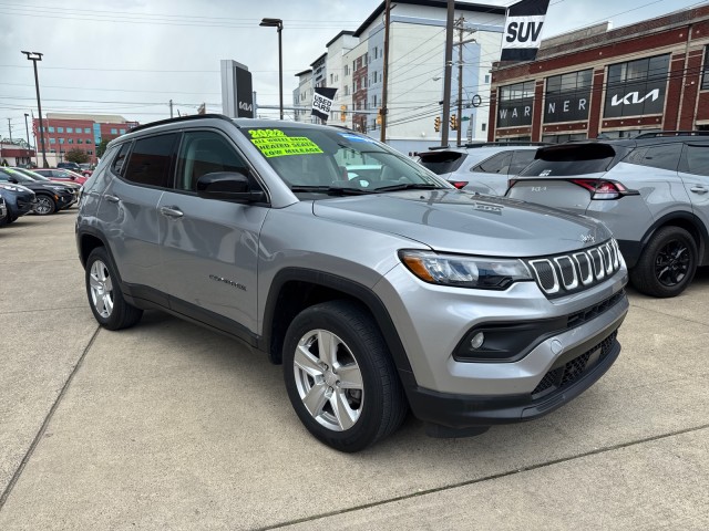 Used 2022 Jeep Compass Latitude with VIN 3C4NJDBB4NT110844 for sale in Parkersburg, WV