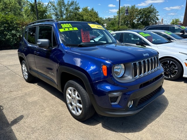 Used 2021 Jeep Renegade Limited with VIN ZACNJDD1XMPM30919 for sale in Parkersburg, WV