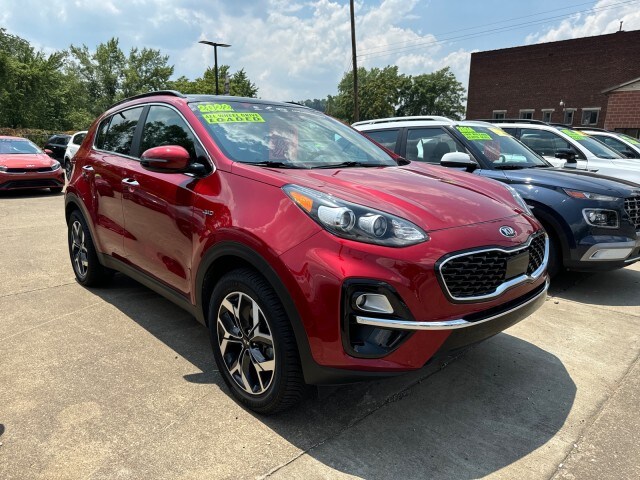 Certified 2022 Kia Sportage EX with VIN KNDPNCAC8N7950521 for sale in Parkersburg, WV