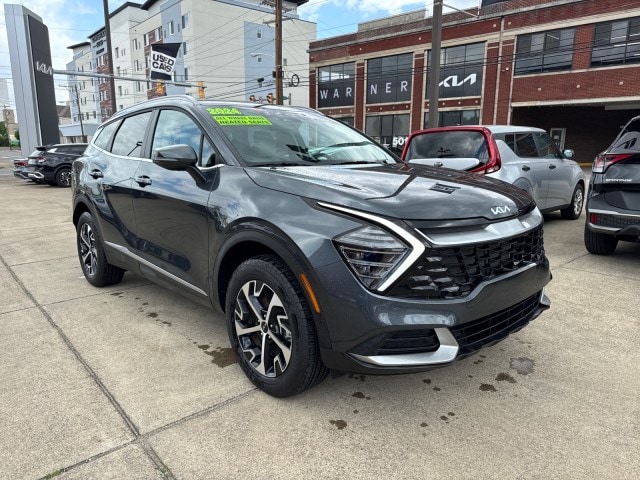Certified 2024 Kia Sportage EX with VIN KNDPVCDF7R7250484 for sale in Parkersburg, WV