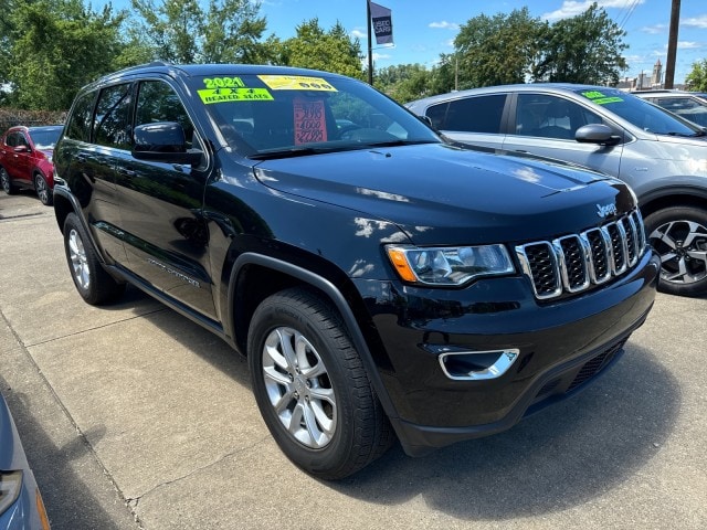 Used 2021 Jeep Grand Cherokee Laredo E with VIN 1C4RJFAG8MC770681 for sale in Parkersburg, WV