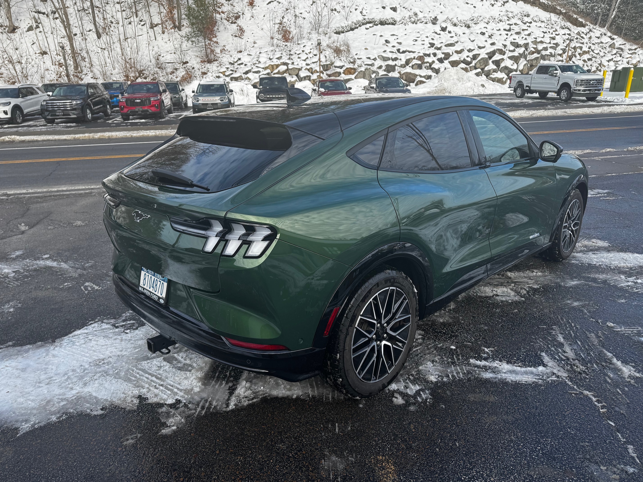 Used 2024 Ford Mustang Mach-E Premium AWD with VIN 3FMTK3SU2RMA29157 for sale in Warrensburg, NY