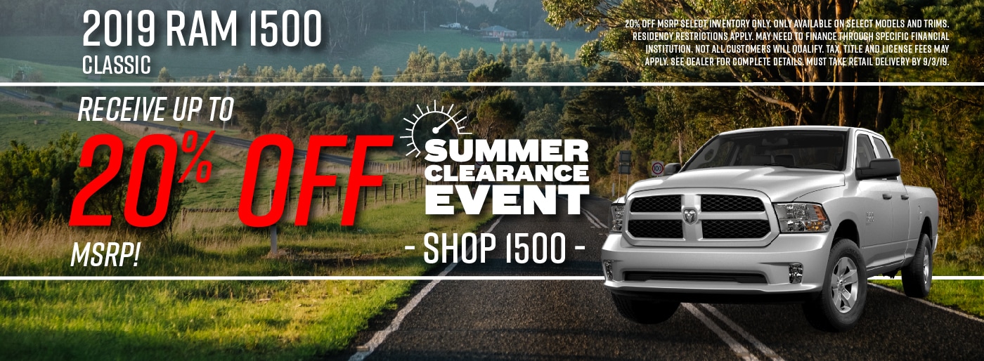 Warrensburg Chrysler Dodge Jeep Ram FIAT new and used cars, trucks, vans & SUV's for sale in