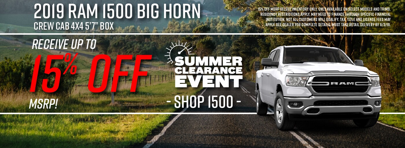 Warrensburg Chrysler Dodge Jeep Ram FIAT new and used cars, trucks, vans & SUV's for sale in