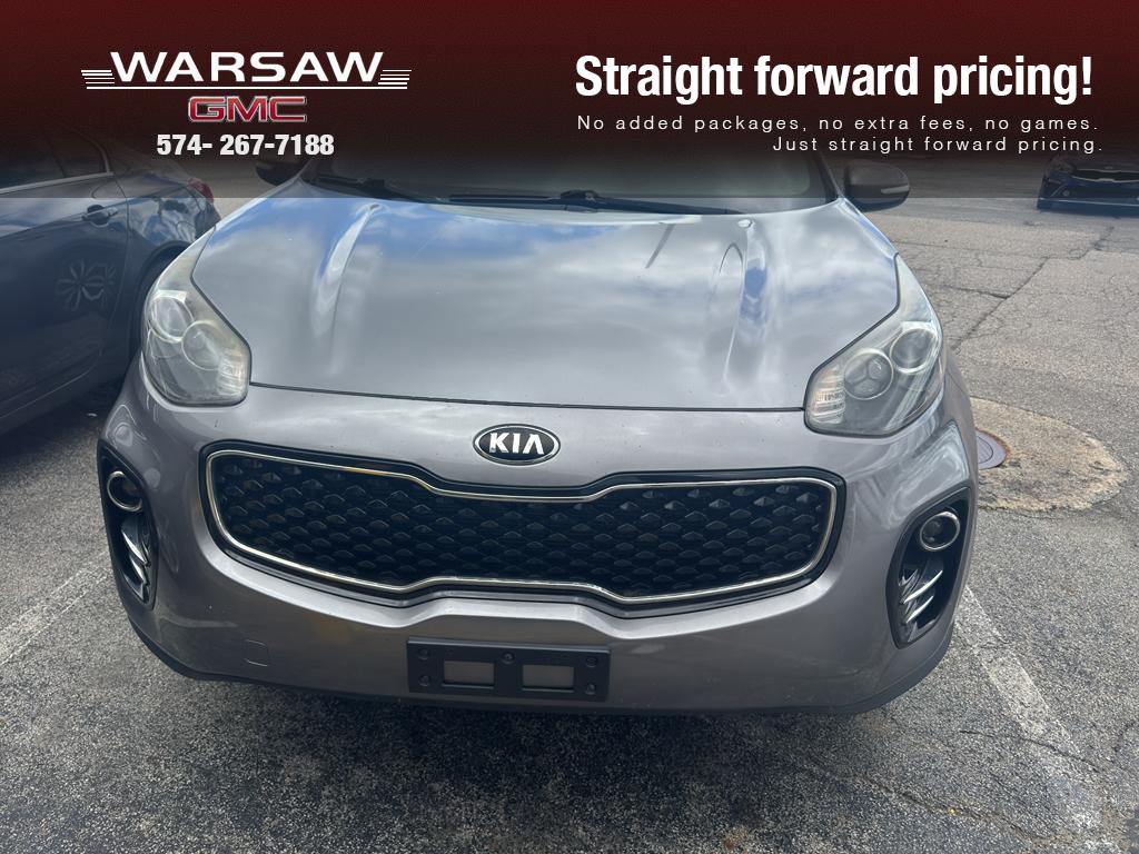 Used 2017 Kia Sportage EX with VIN KNDPNCAC3H7284592 for sale in Warsaw, IN