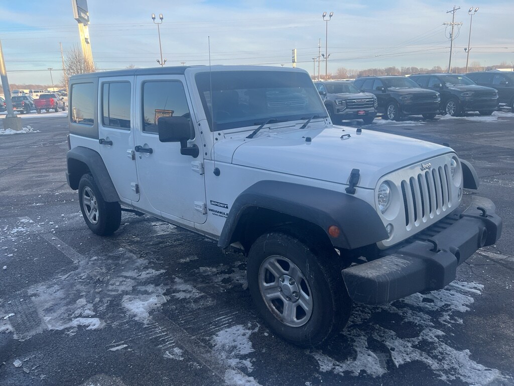 Used 2017 Jeep Wrangler Unlimited Sport RHD