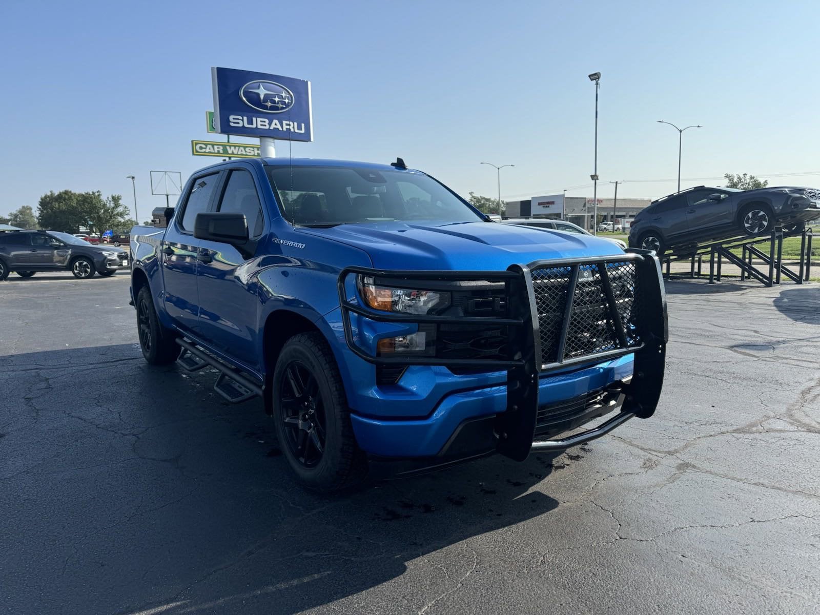 Used 2023 Chevrolet Silverado 1500 Custom with VIN 3GCPABEK0PG191832 for sale in Salina, KS