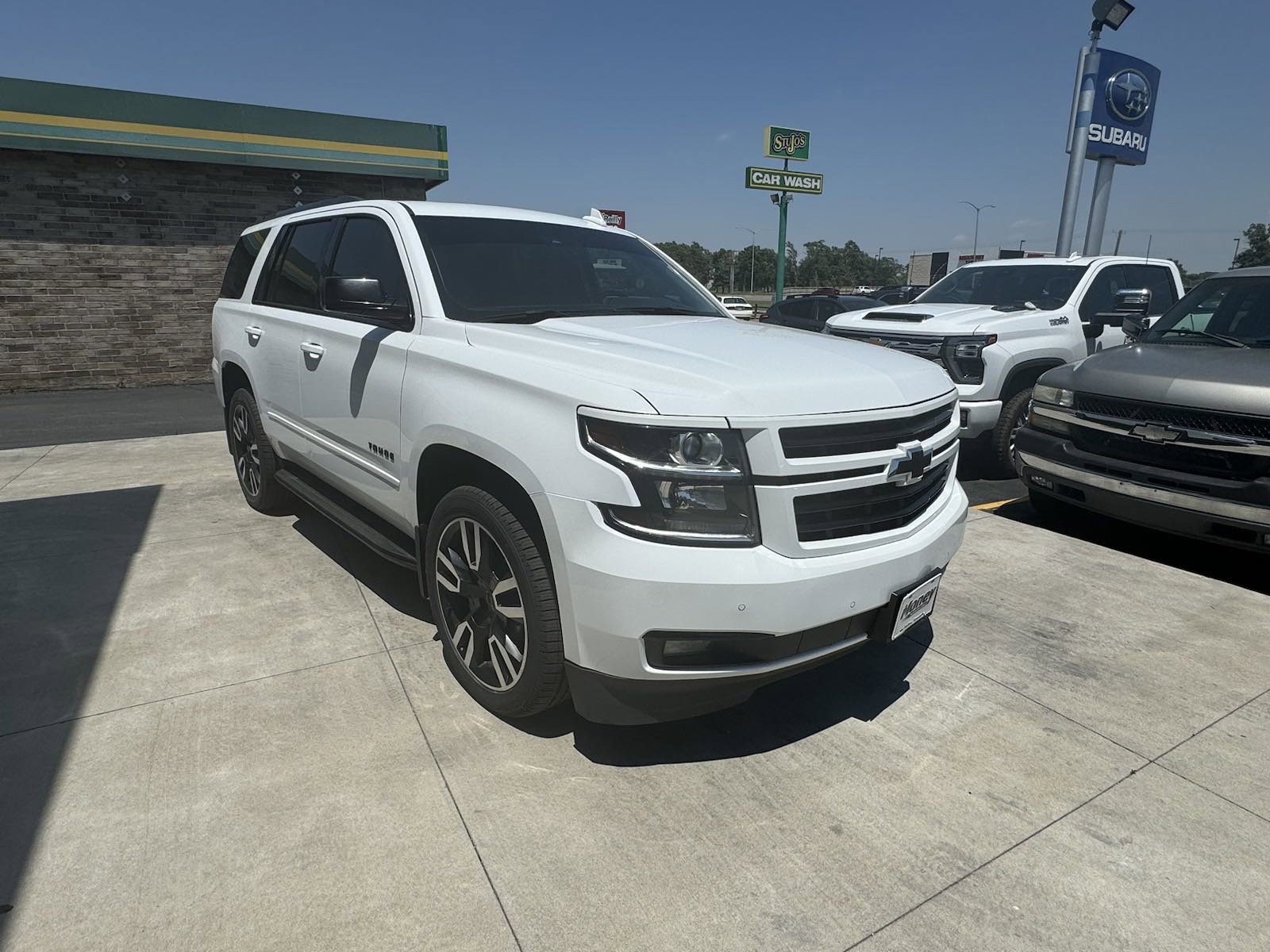 Used 2019 Chevrolet Tahoe Premier with VIN 1GNSKCKJ7KR124847 for sale in Salina, KS