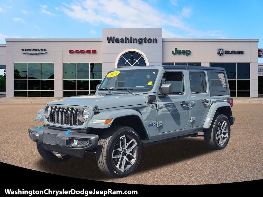 Used 2024 Jeep Wrangler 4xe Sport SUV