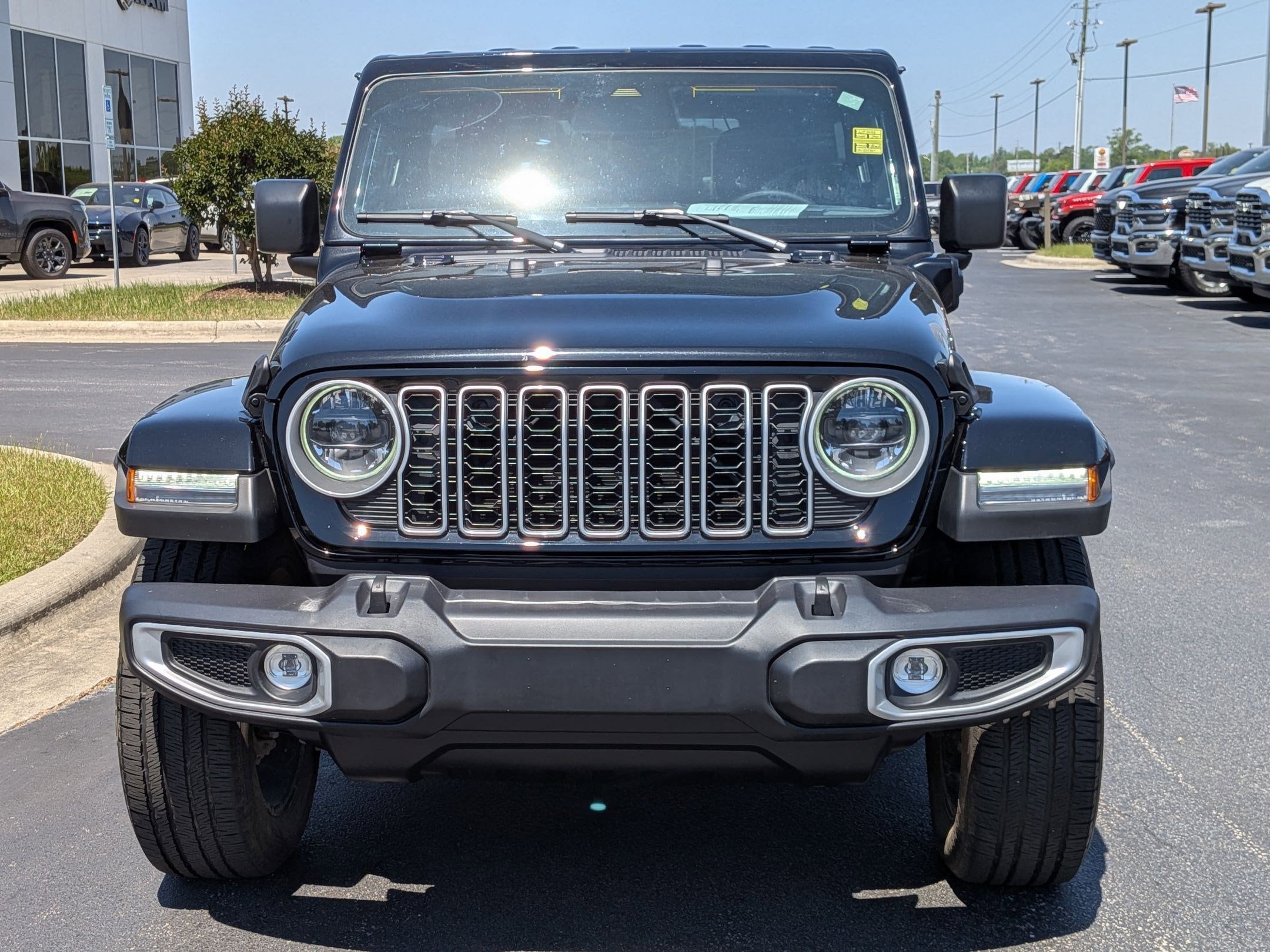 Used 2025 Jeep Wrangler 4xe Sahara 4XE with VIN 1C4RJXP69SW585569 for sale in Washington, NC