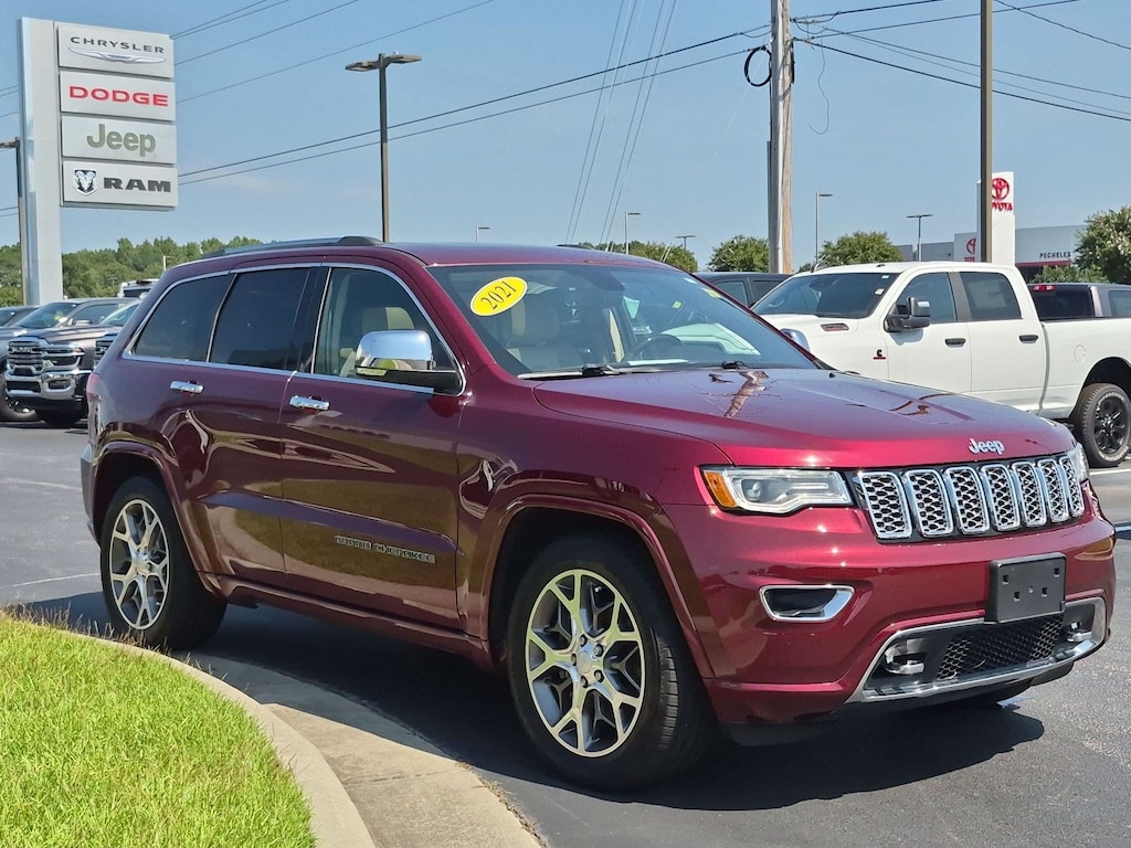 Used 2021 Jeep Grand Cherokee Overland SUV