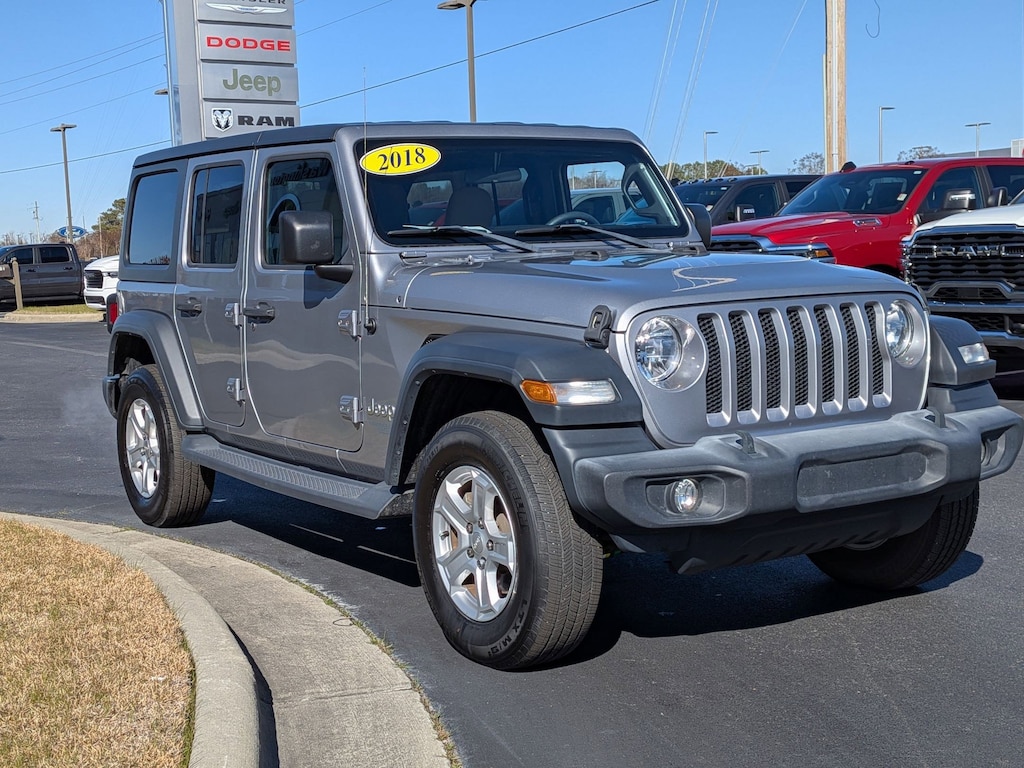 Used 2018 Jeep Wrangler Unlimited Sport 4x4 SUV