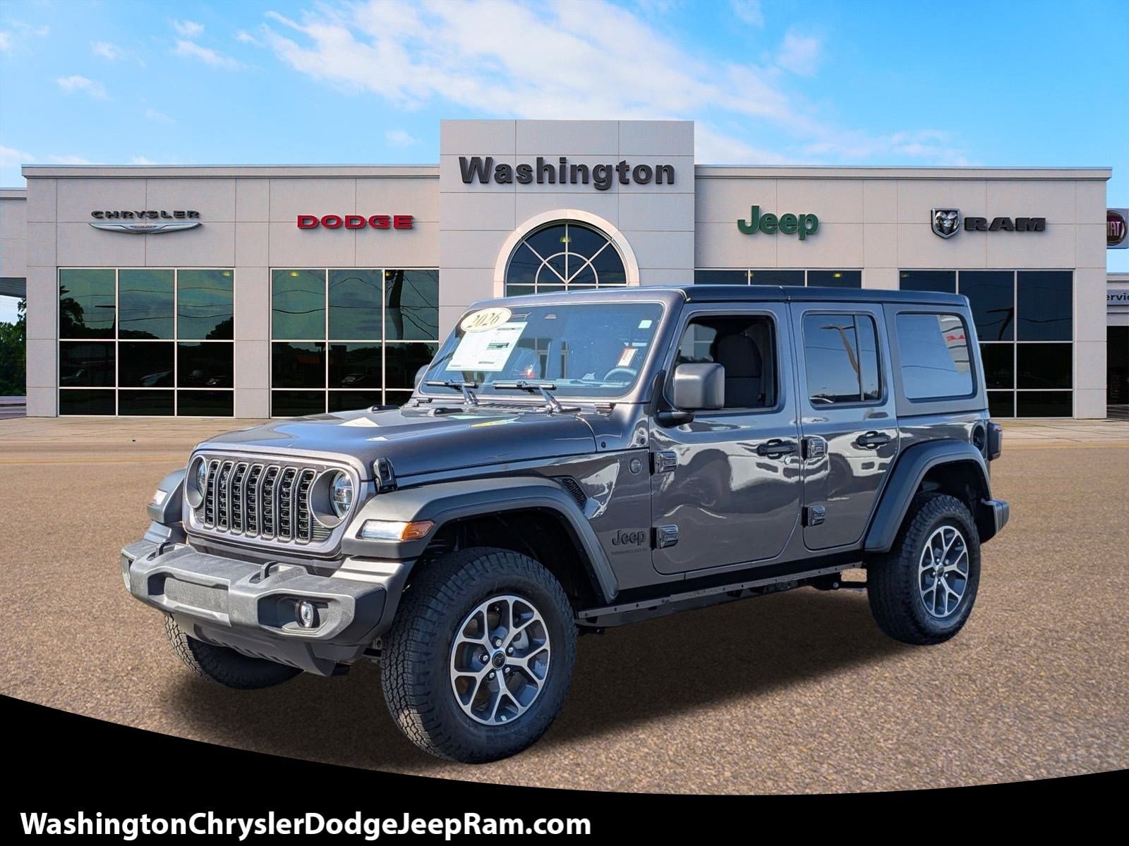2026 Jeep Wrangler 4-Door Sport S's photo
