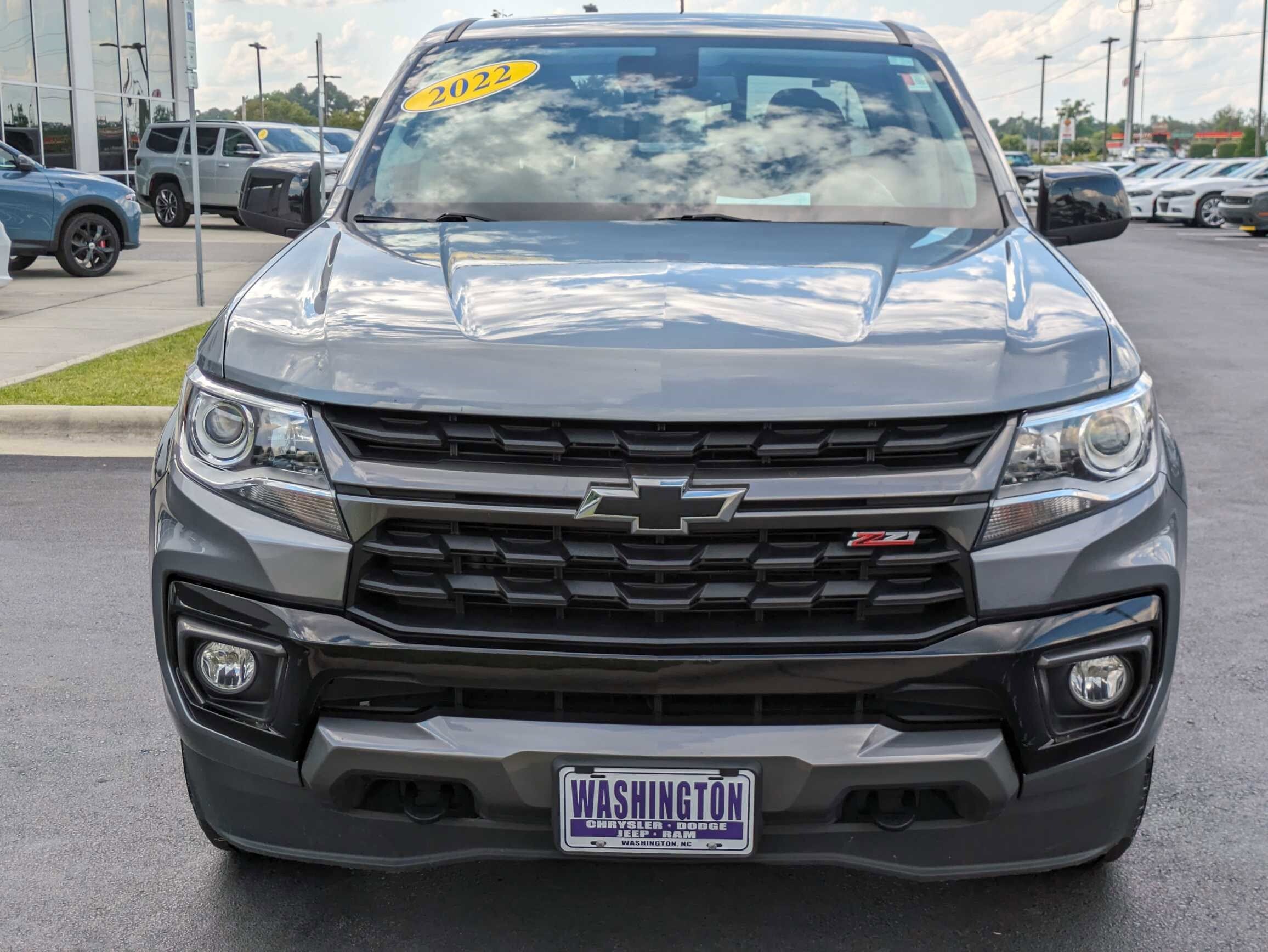 Used 2022 Chevrolet Colorado Z71 with VIN 1GCGSDEN3N1114872 for sale in Washington, NC