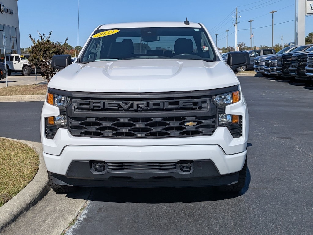 Used 2022 Chevrolet Silverado 1500 Custom Truck Crew Cab
