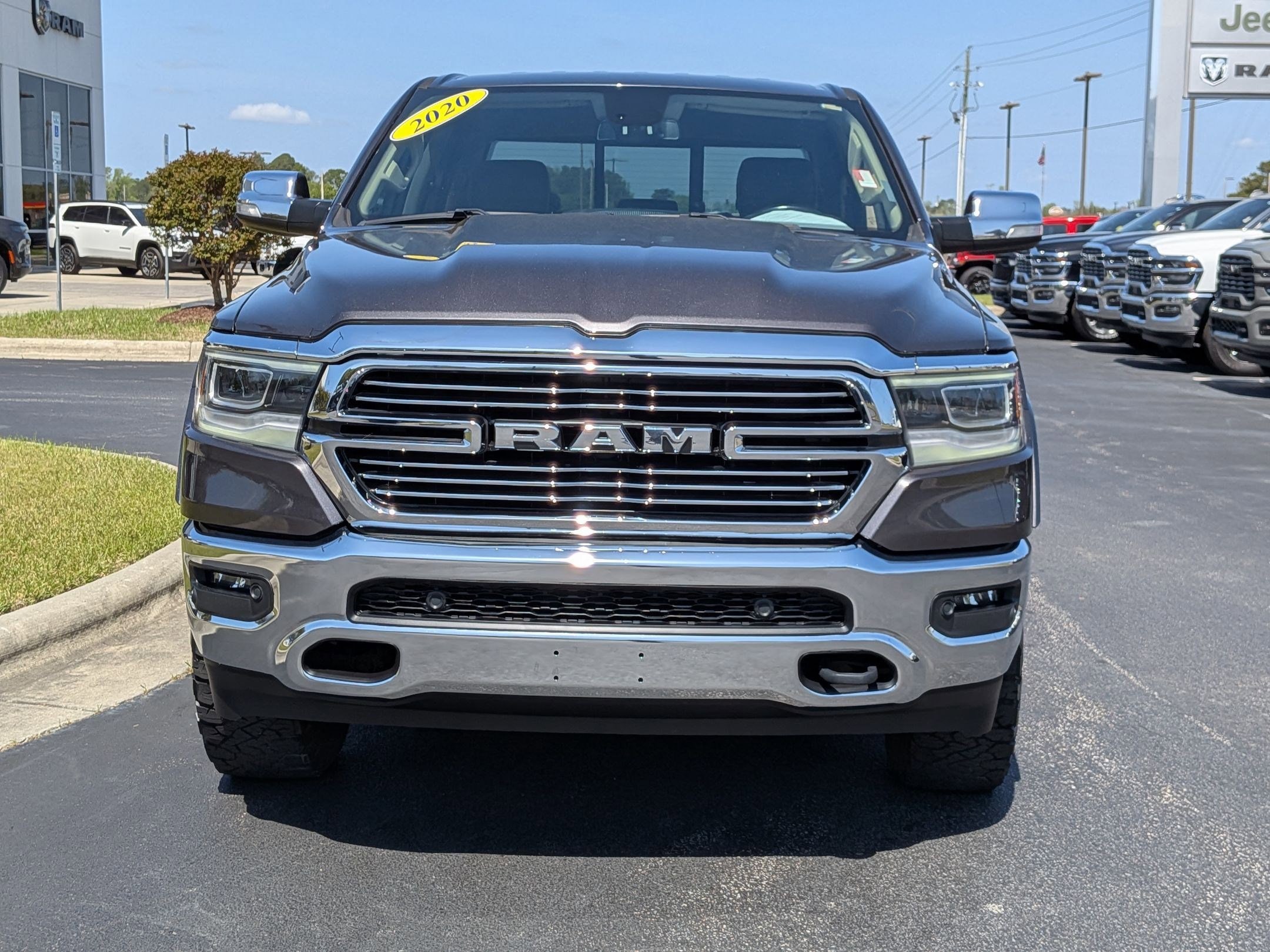 Used 2020 RAM Ram 1500 Pickup Laramie with VIN 1C6SRFJM5LN288406 for sale in Washington, NC