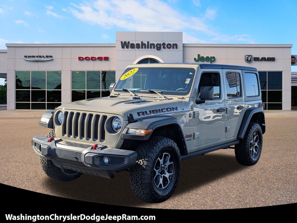 Used 2022 Jeep Wrangler Unlimited Rubicon SUV