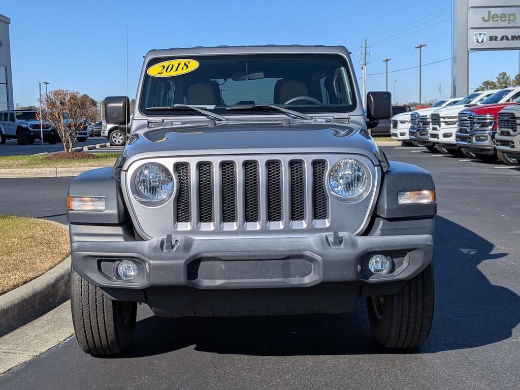 Used 2018 Jeep Wrangler Unlimited Sport 4x4 SUV