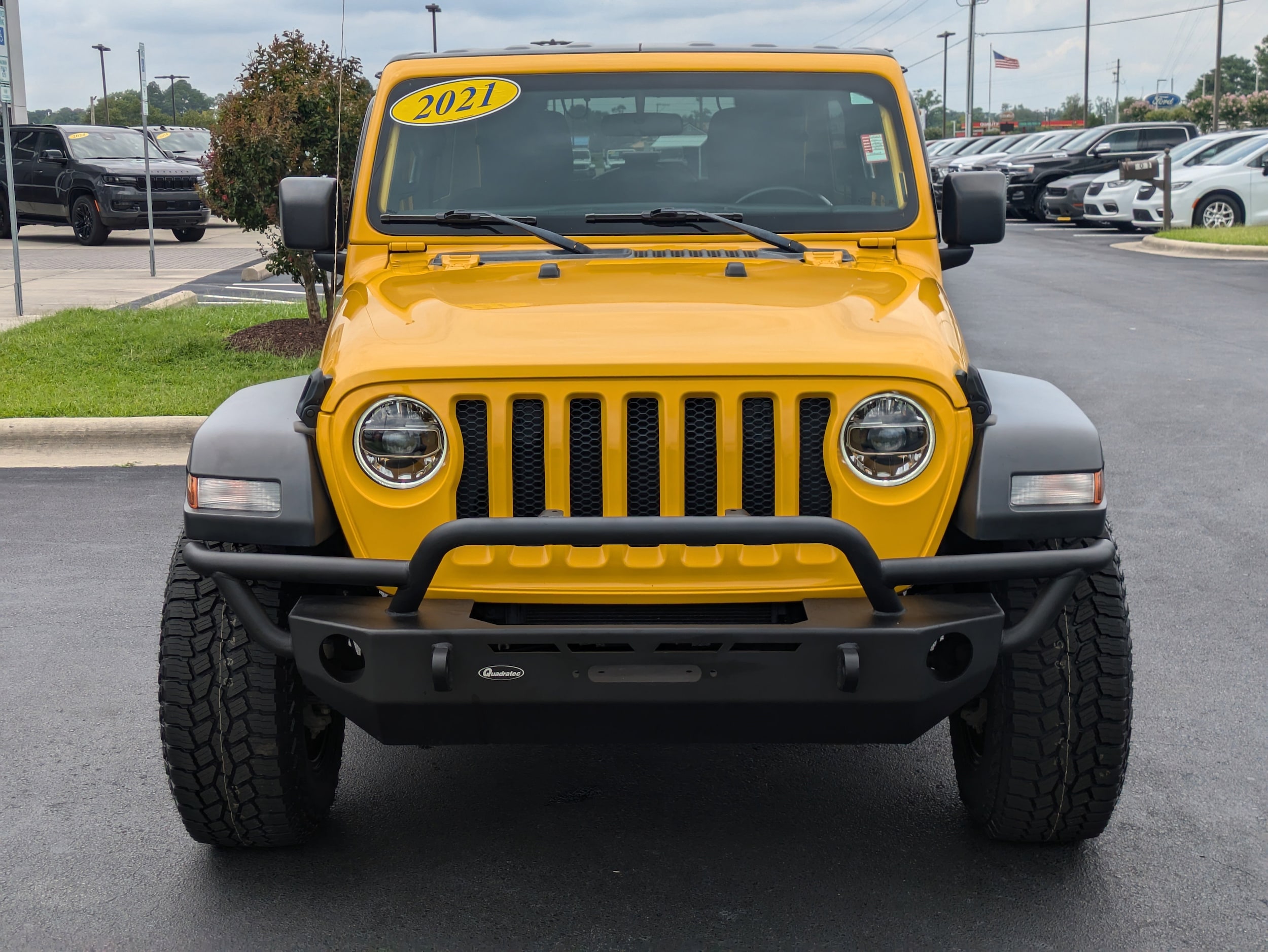 Used 2021 Jeep Wrangler Unlimited Sport S with VIN 1C4HJXDN6MW516249 for sale in Washington, NC