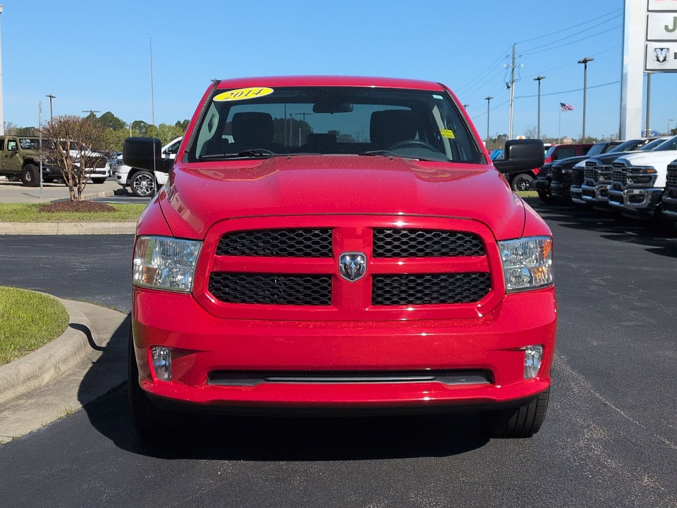 Used 2014 RAM Ram 1500 Pickup Tradesman with VIN 1C6RR6FT2ES242129 for sale in Washington, NC