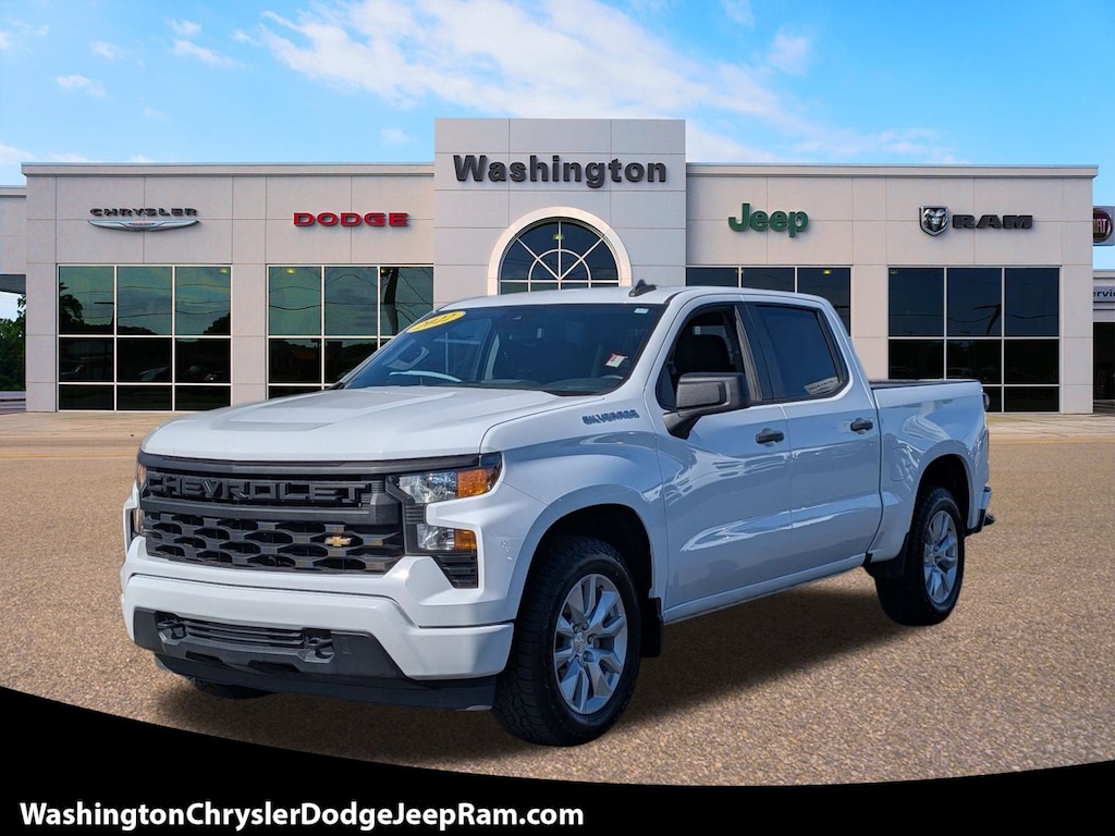 Used 2022 Chevrolet Silverado 1500 Custom Truck Crew Cab