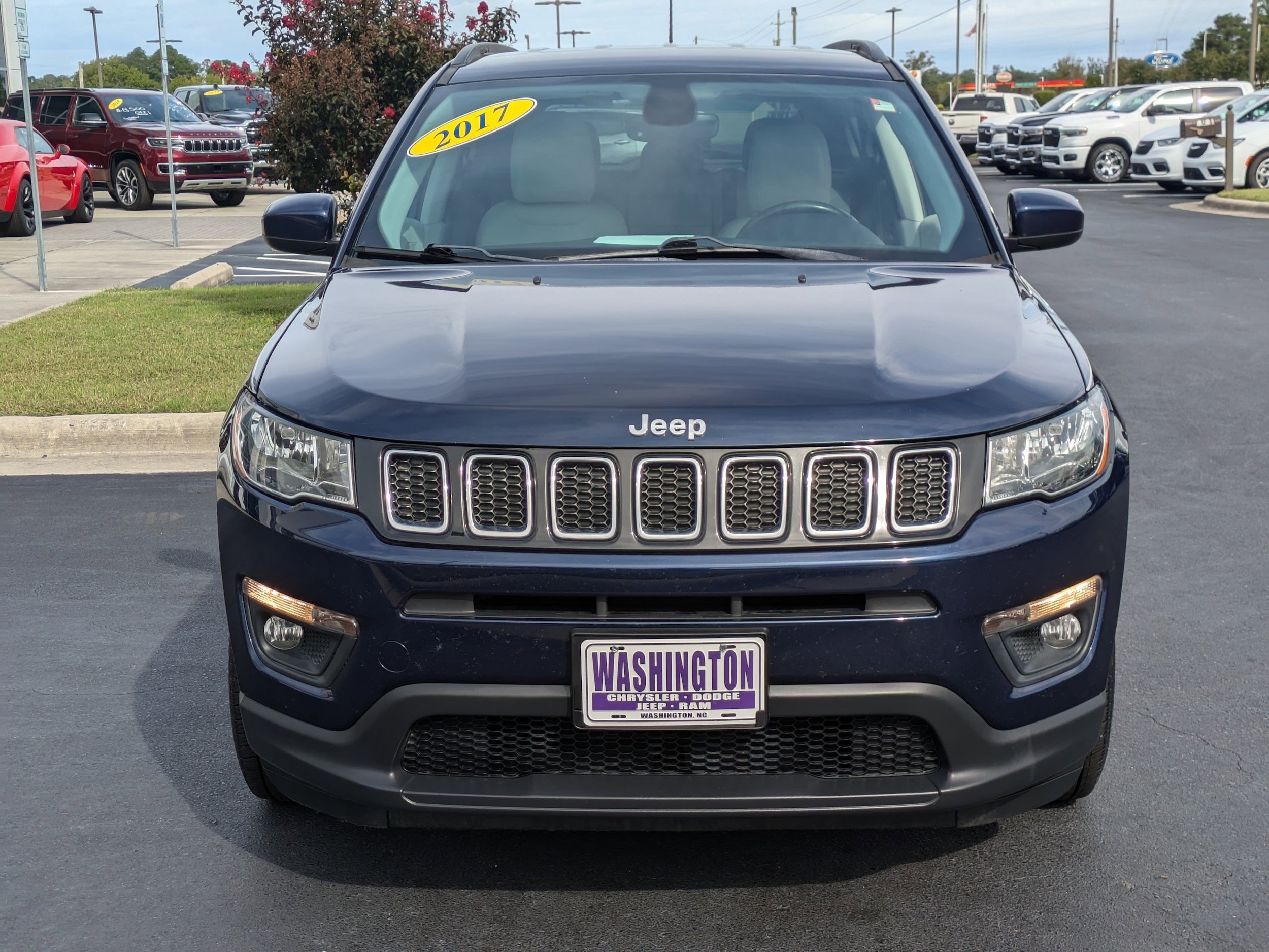 Used 2017 Jeep All-New Compass Latitude with VIN 3C4NJCBBXHT672522 for sale in Washington, NC