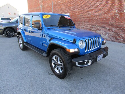 Used 2022 Jeep Wrangler Unlimited Sahara Convertible for sale in Washington, IN