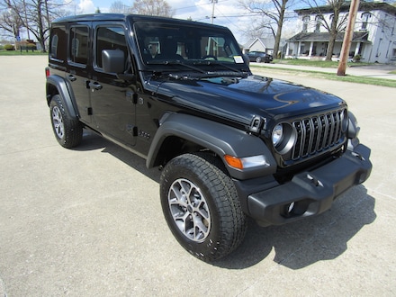 New 2025 Jeep Wrangler Sport S Convertible for sale in Washington, IN