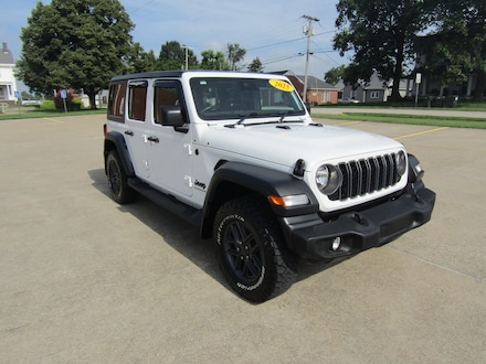Used 2025 Jeep Wrangler Sport Convertible for sale in Washington, IN