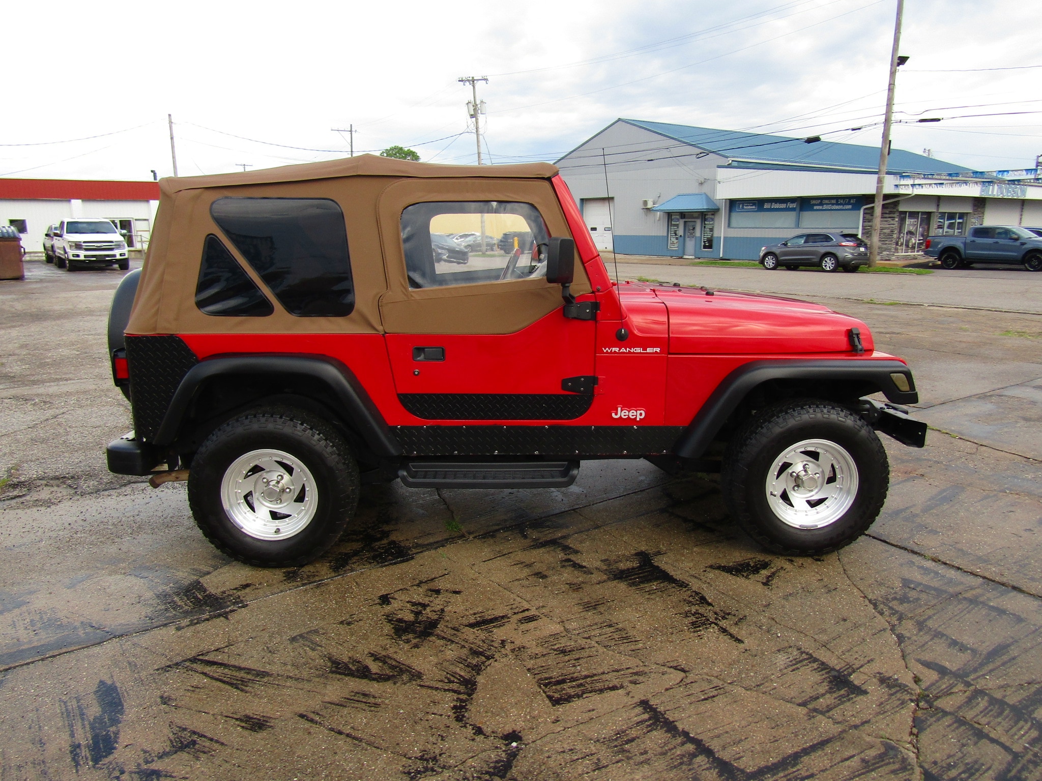 Used 1998 Jeep Wrangler SE with VIN 1J4FY29P9WP731518 for sale in Washington, IN