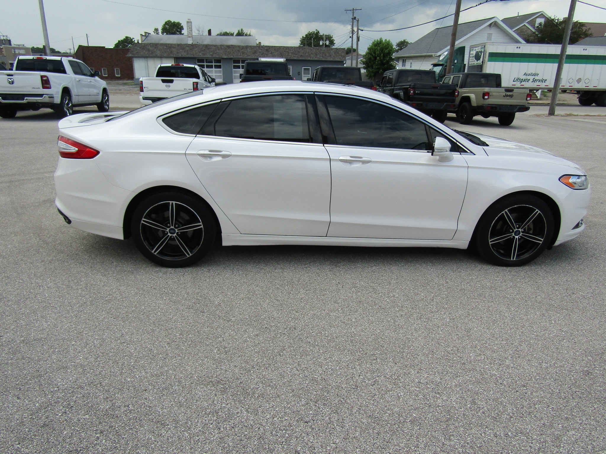 Used 2015 Ford Fusion Titanium with VIN 3FA6P0K99FR111730 for sale in Washington, IN
