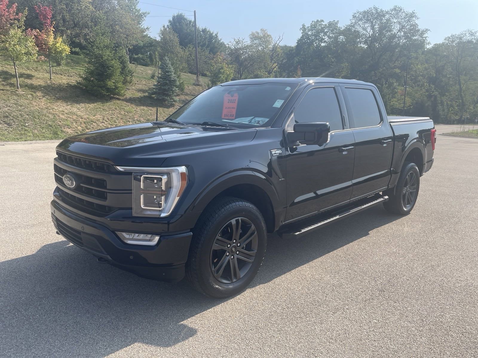 Certified 2022 Ford F-150 Lariat with VIN 1FTFW1E51NFB18551 for sale in Washington, PA