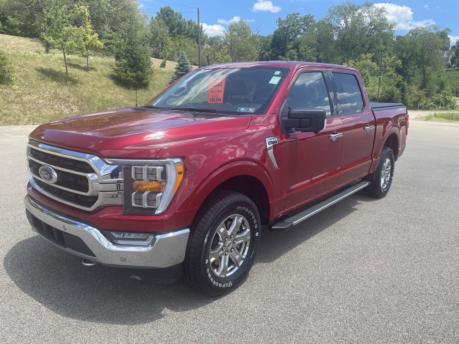 Certified 2021 Ford F-150 XLT with VIN 1FTEW1EP8MKD45349 for sale in Washington, PA