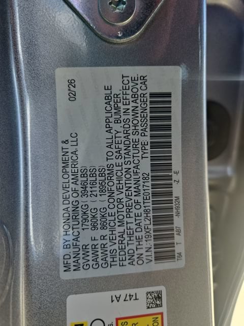 2026 Honda Civic Hatchback Sport - Photo 28