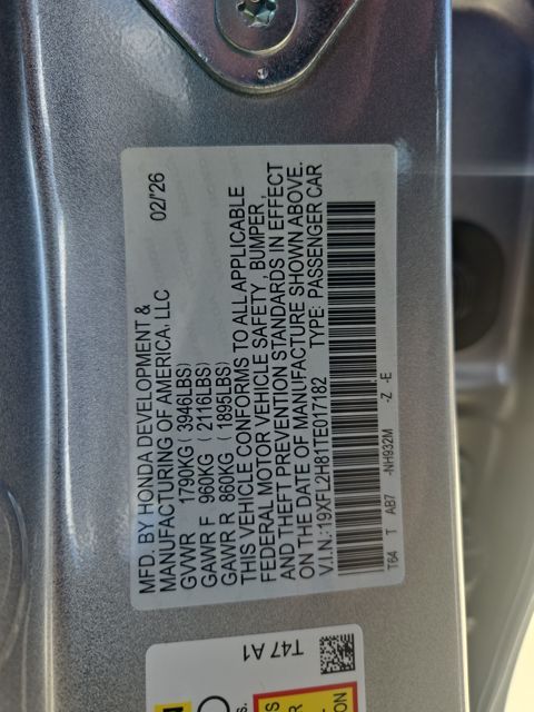 2026 Honda Civic Hatchback Sport - Photo 28