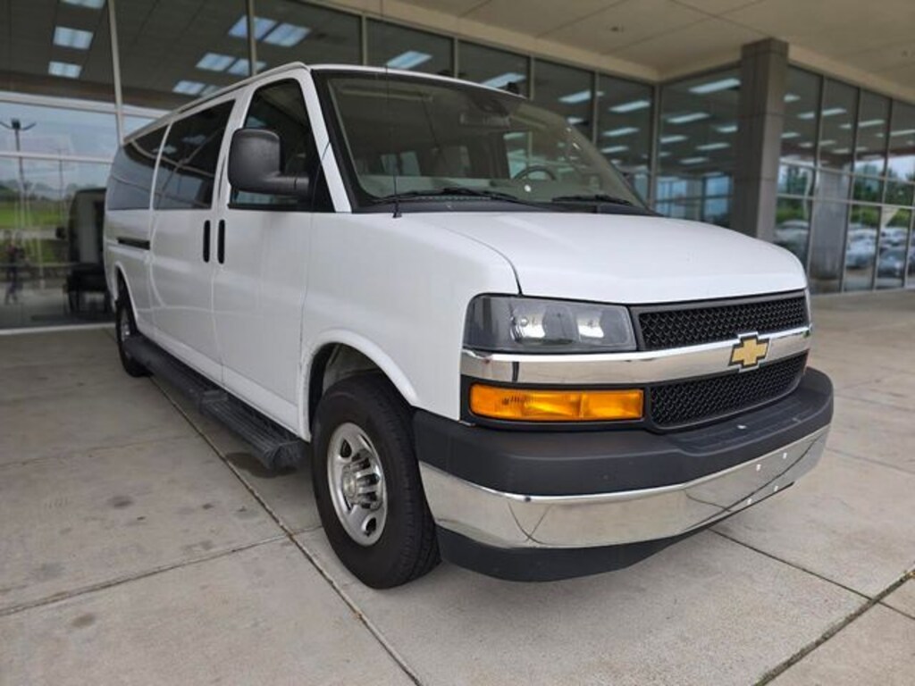 Used 2021 Chevrolet Express 3500 LT Van Extended Passenger Van