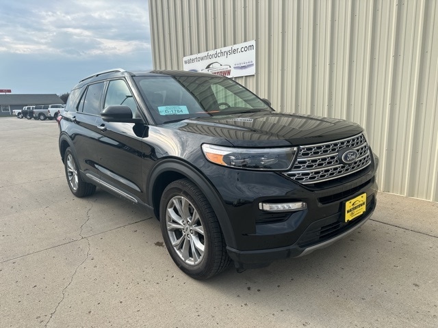 Used 2023 Ford Explorer Limited with VIN 1FMSK8FH5PGA58634 for sale in Watertown, SD