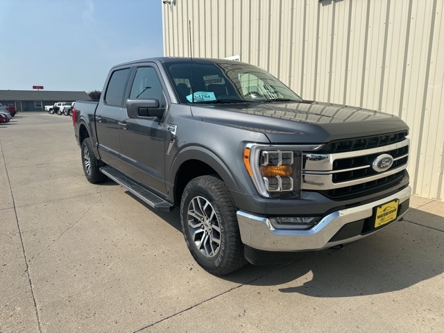 Used 2021 Ford F-150 Lariat with VIN 1FTFW1E86MKF11297 for sale in Watertown, SD