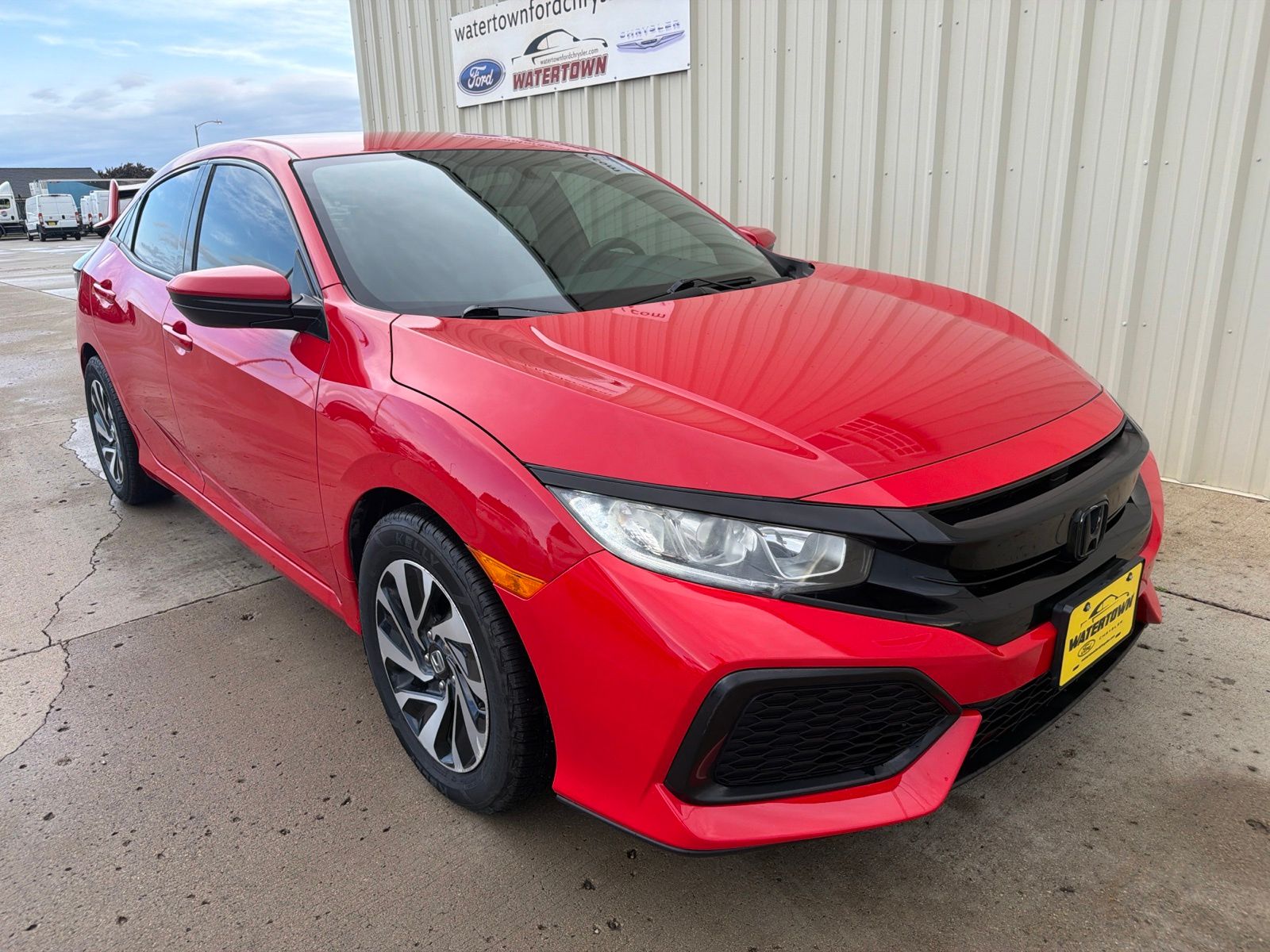 Used 2017 Honda Civic Hatchback LX with VIN SHHFK7H24HU202547 for sale in Watertown, SD