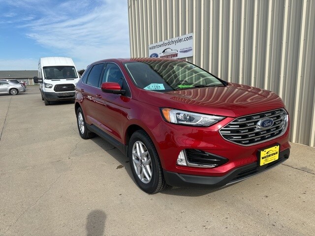 Used 2021 Ford Edge SEL with VIN 2FMPK4J96MBA59888 for sale in Watertown, SD