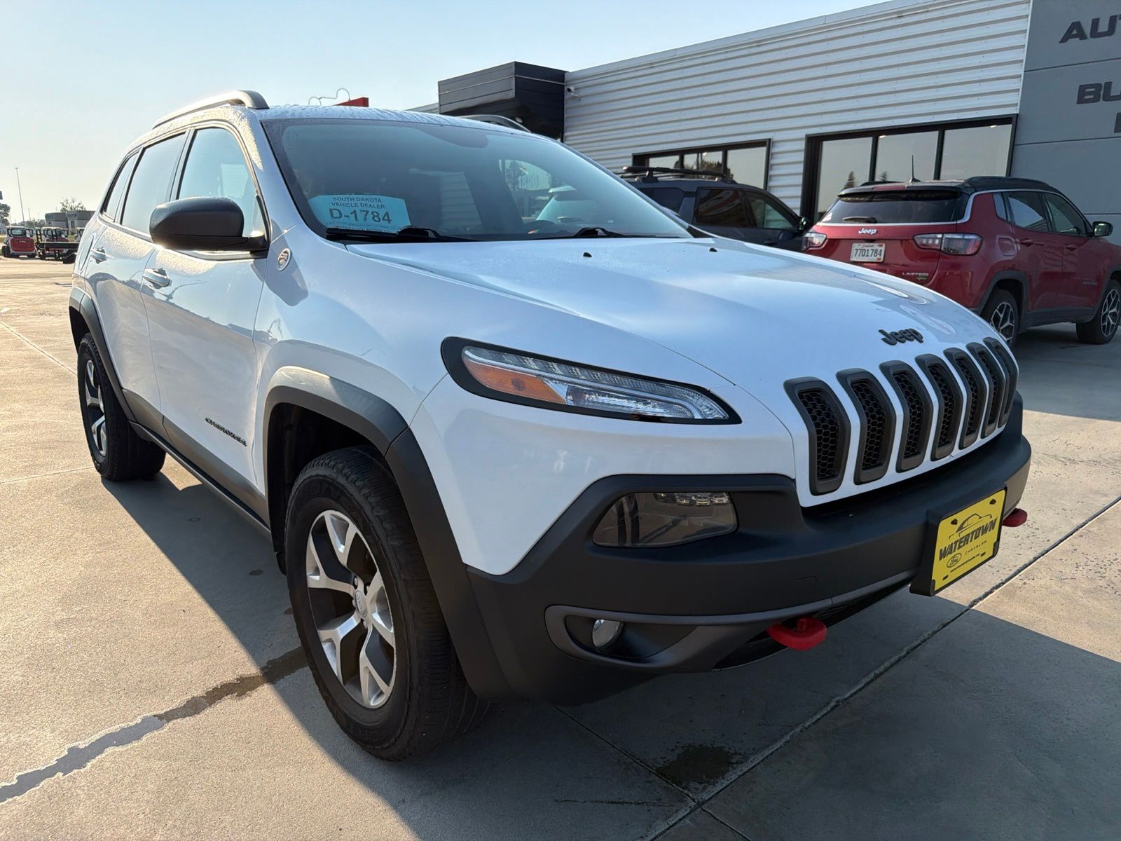 Used 2014 Jeep Cherokee Trailhawk with VIN 1C4PJMBS3EW188129 for sale in Watertown, SD