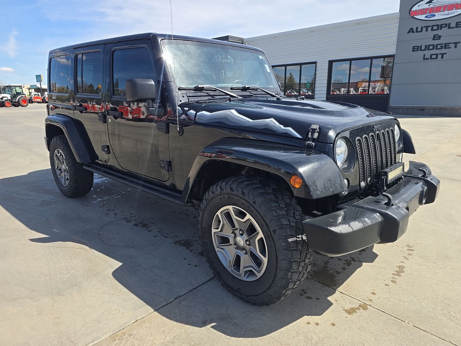 Used 2015 Jeep Wrangler Unlimited Sahara with VIN 1C4BJWEG5FL644521 for sale in Watertown, SD