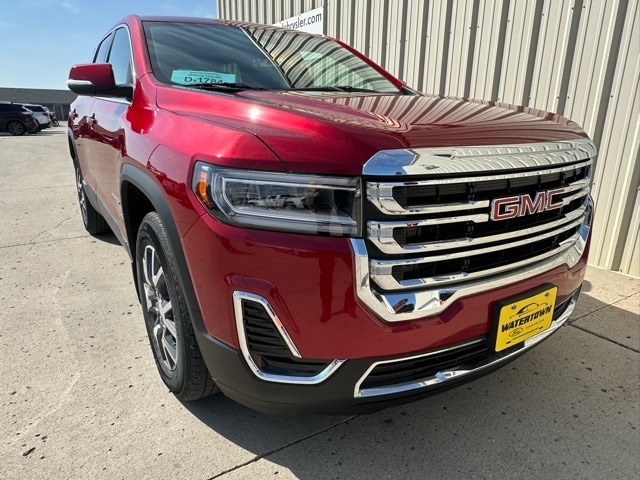 Used 2023 GMC Acadia SLE with VIN 1GKKNRL49PZ249372 for sale in Watertown, SD